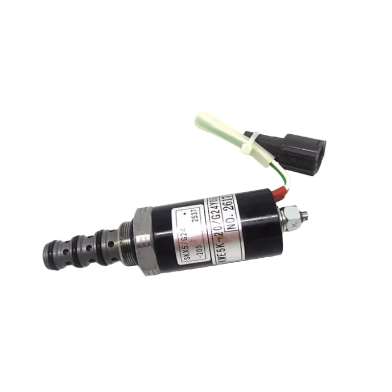 

Excavator accessories Hyundai R200/210/215/225-5-7 Kawasaki K3V112 hydraulic pump proportional solenoid valve