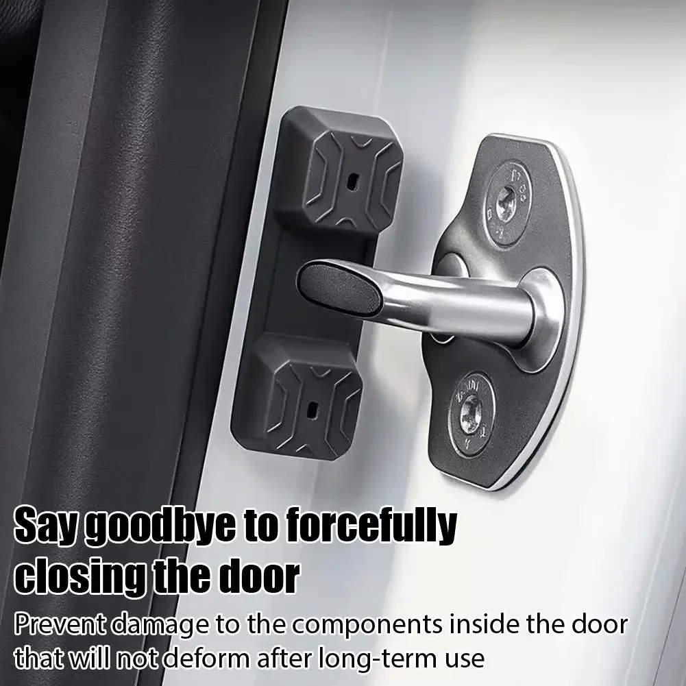For Wuling Bingo Pro Car Door Lock Cover Magnetic Liquid Silicone Dampener Pad Protective Cover