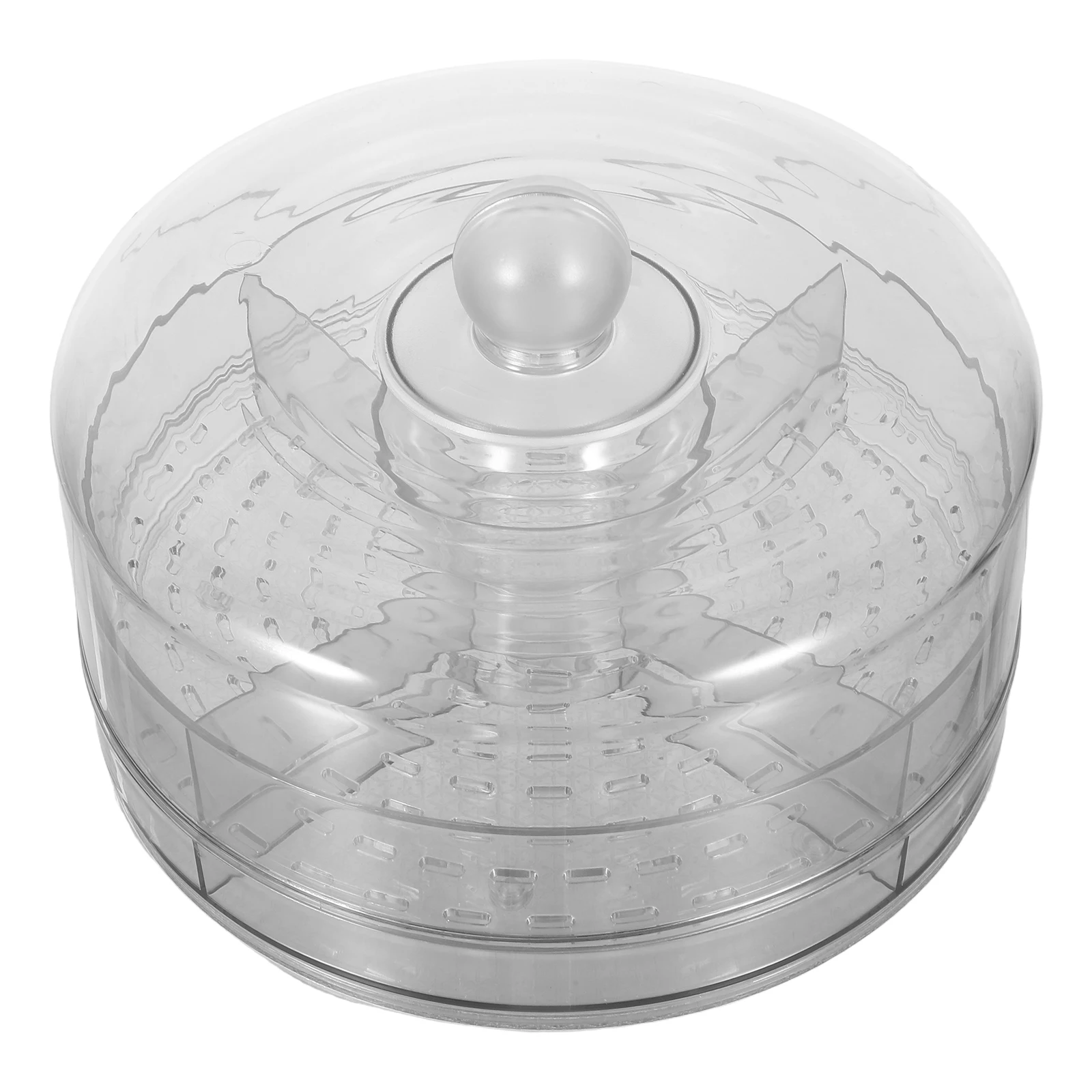 

Rotating Storage Tray Fresh Preservation Container Food Reusable Fruit Snack Organizer Vegetable Holder Veggie Rack Fridge