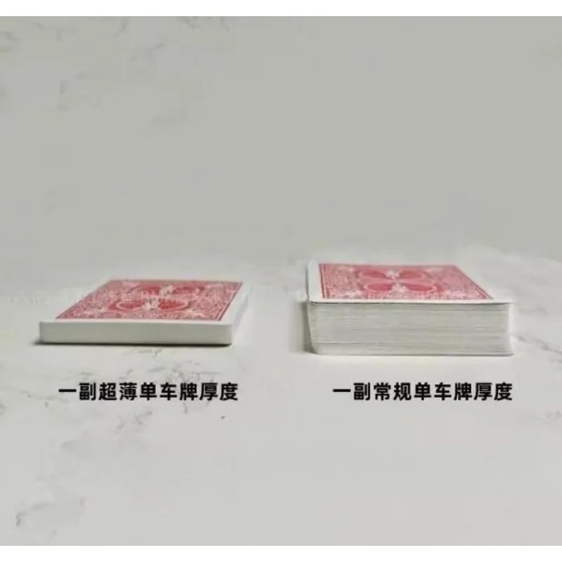 

Ультратонкая колода для велосипедной манипуляции, карты, фокусы, иллюзии, трюки, магия, реквизит, профессиональные аксессуары для фокусников