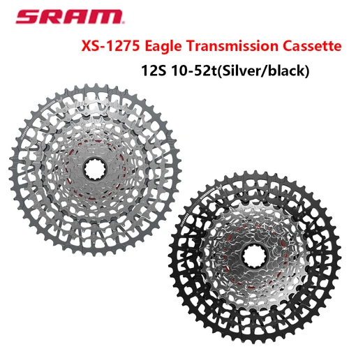 Cassette de transmisión SRAM GX Eagle (tipo T) XS-1275 12S 10-52T Cassette de transmisión Eagle X-SYNC