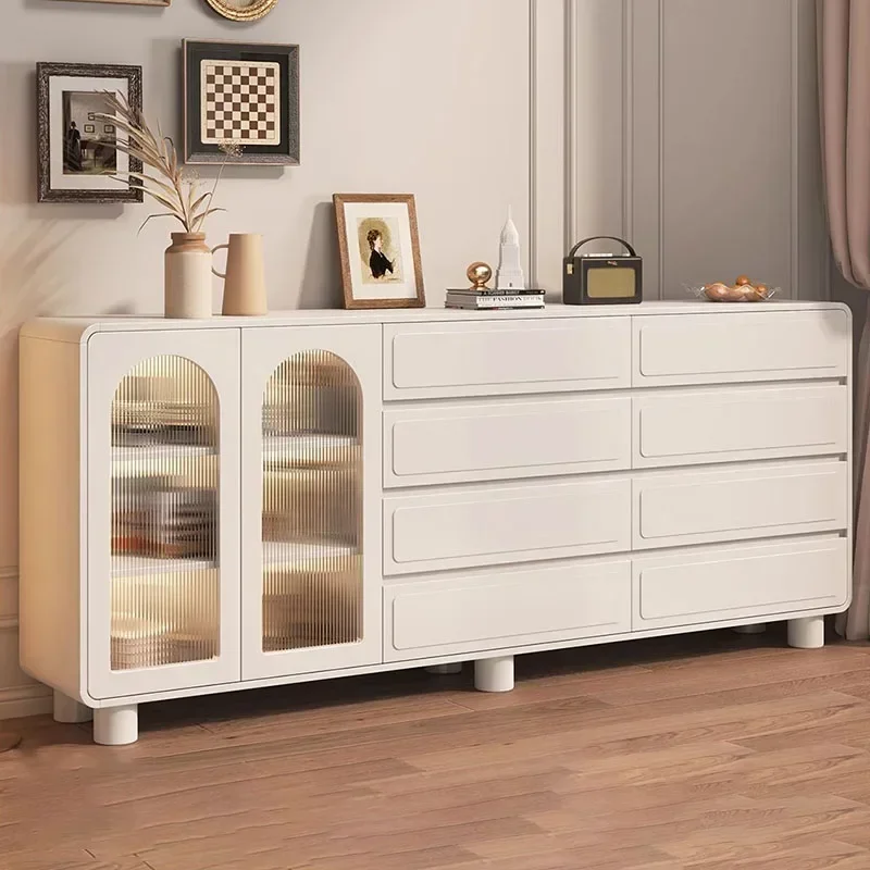 

Living Room Cabinets Store Multifunction Niche Storage Cabinet Chest Of Drawers Home Furniture Auxiliary Open Vintage Showcase