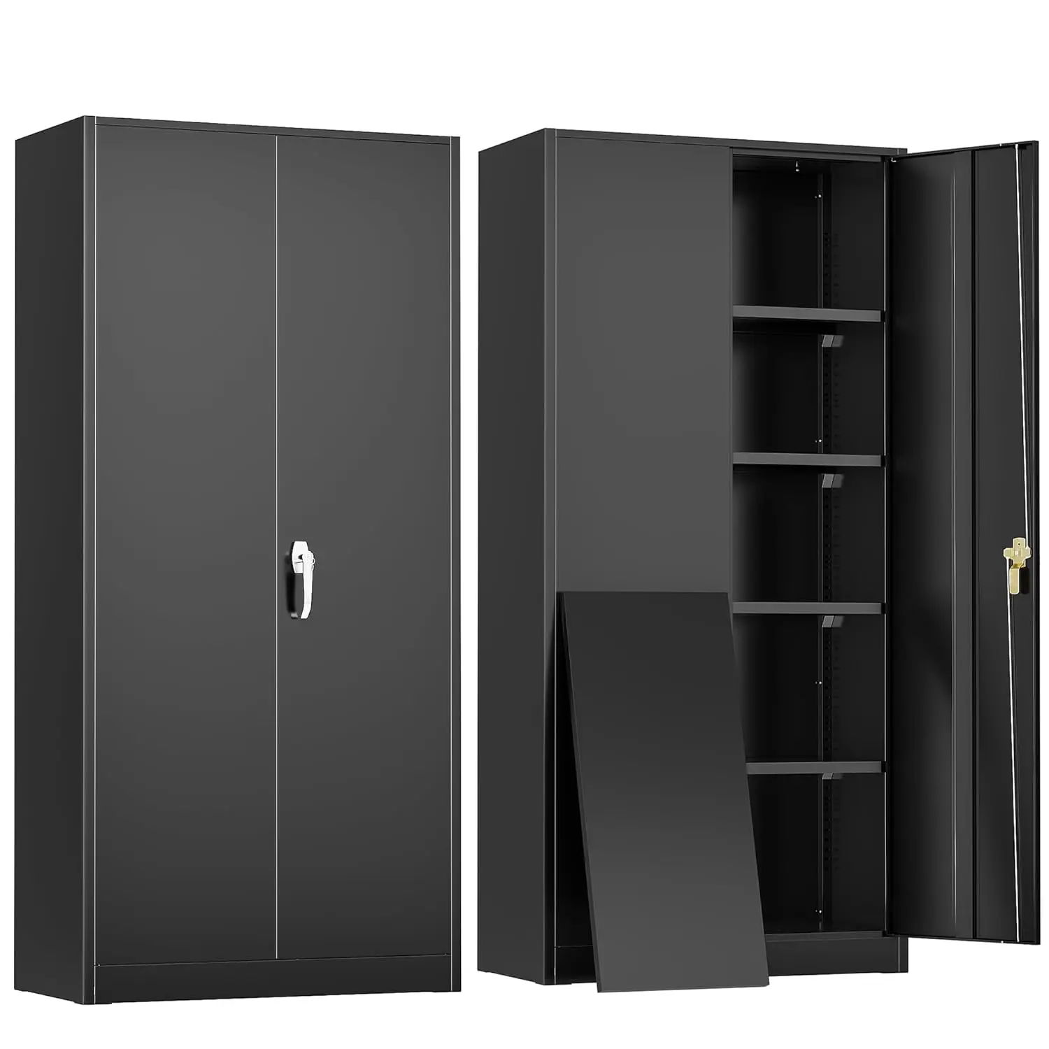 72"H Metal Storage …