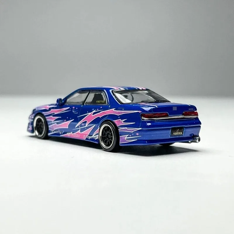 TARMAC WORKS 1/64 Mark II JZX100 VERTEX Legierung Motorfahrzeug Spielzeug Druckguss Metallmodell Sammlung Jungen Weihnachtsgeschenke