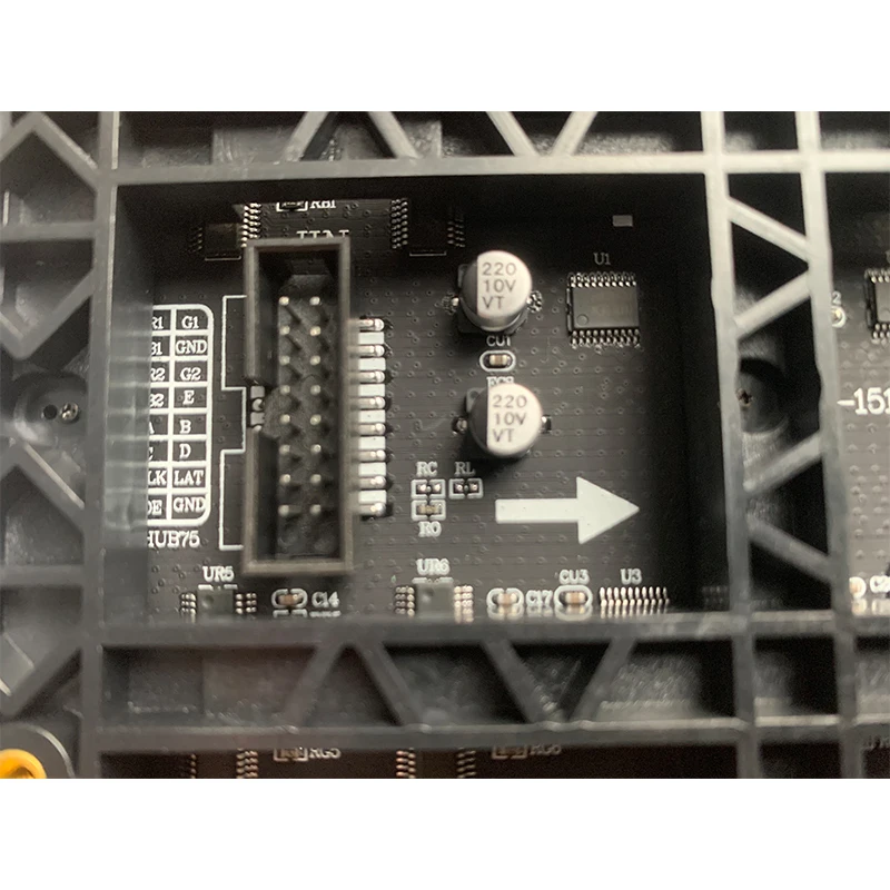 P2-LED-Modul für den Innenbereich, Matrix-Panel, 256 x 128 mm, 128 x 64 Pixel, SMD1515, RGB-Vollfarbbildschirm, Videowand-Pantalla, 32 Scan
