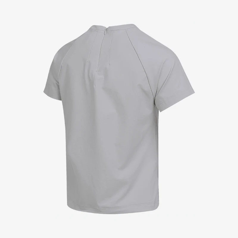Adidas genuine new women's light gray training lightweight short sleeved T-shirt KG7127