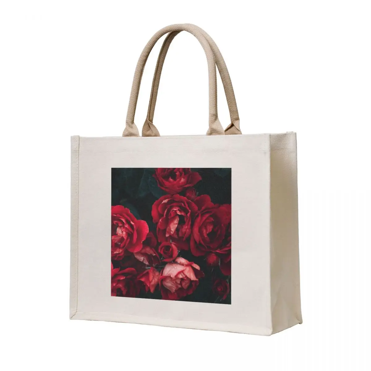 

Red roses Tote Bag handbag bag for beach female bag