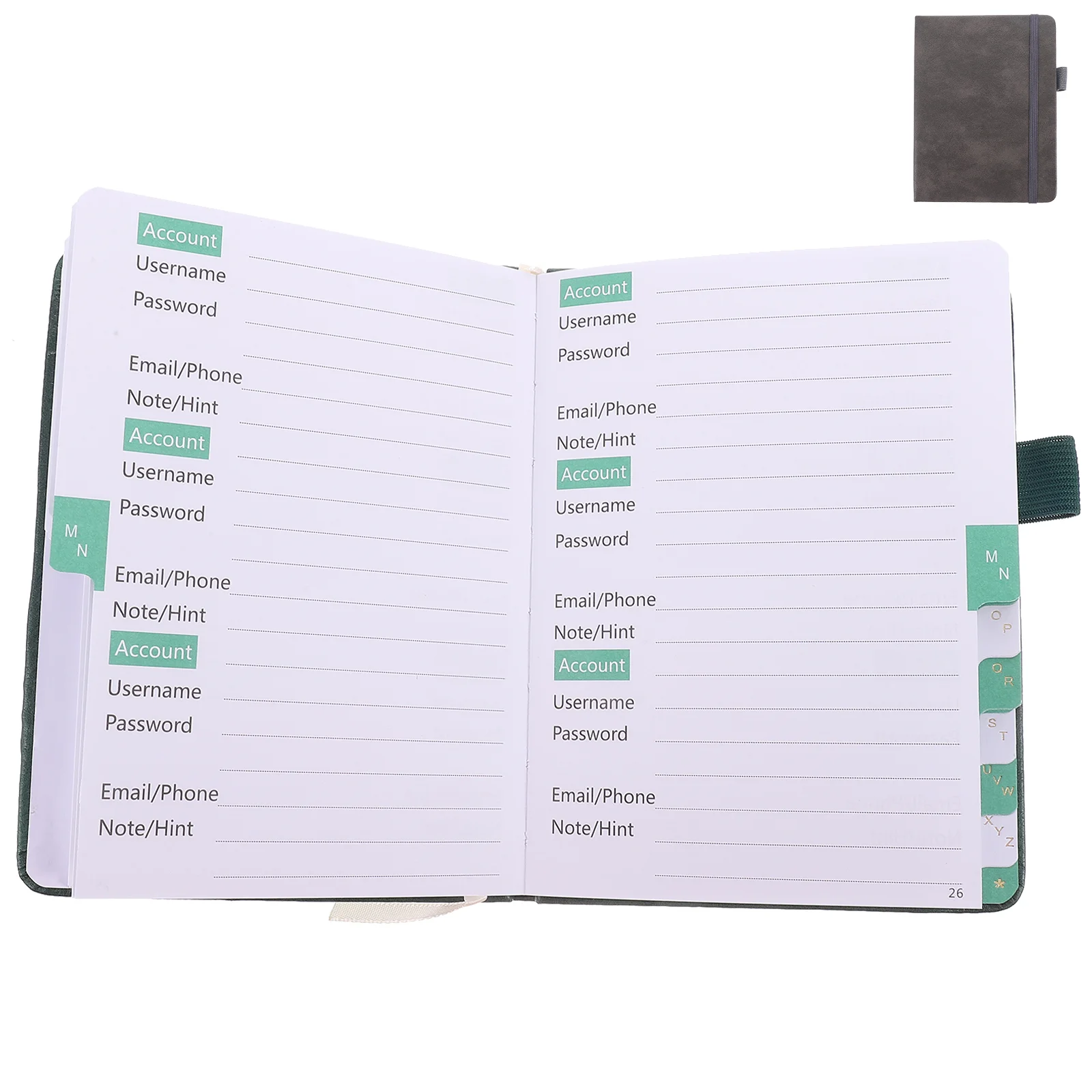 Book Mini Address Book Small Address Organizer Phone Book for Addresses mini book portable address organizer