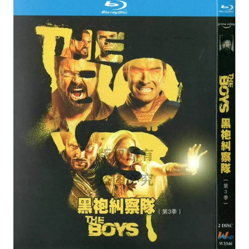 BD Blu-ray American Action Science Fiction Crime TV Series Black Robe Picket Seasons 1-3 1080p High Definition 6 Disc