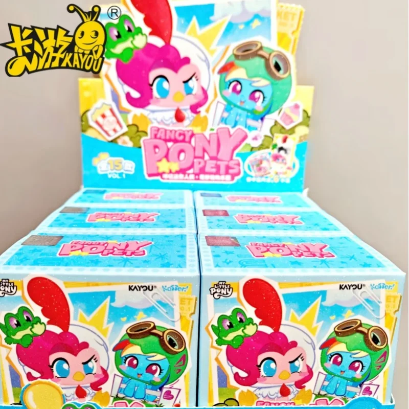 

Оригинальная мини-кукла My Little Pony Click, серия чудесных животных, скрытая слепая коробка, игрушка, подвеска, украшение, детский праздничный подарок