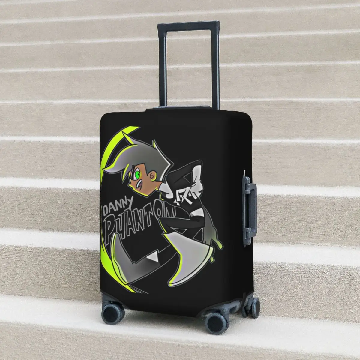 

Защитный чехол для чемодана Danny Phantom, эластичные защитные чехлы для дорожного багажа на 18-32 дюйма