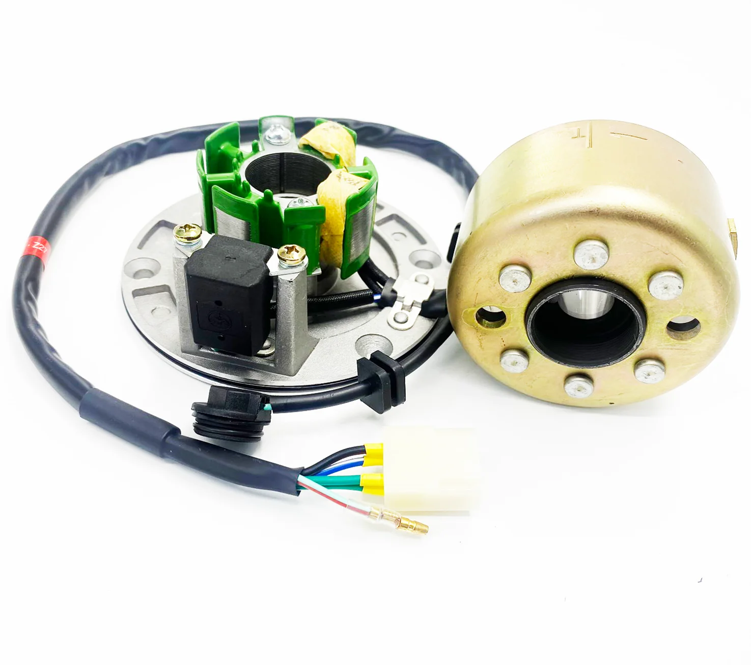 دراجة نارية مغناطيسي آسى مجموعة ل دايتونا أنيما FSM/FDX/FLX/FD 190 محرك 4-Speed 190cc 150cc الترابية دراجة ATV أجزاء المحرك الأصلي