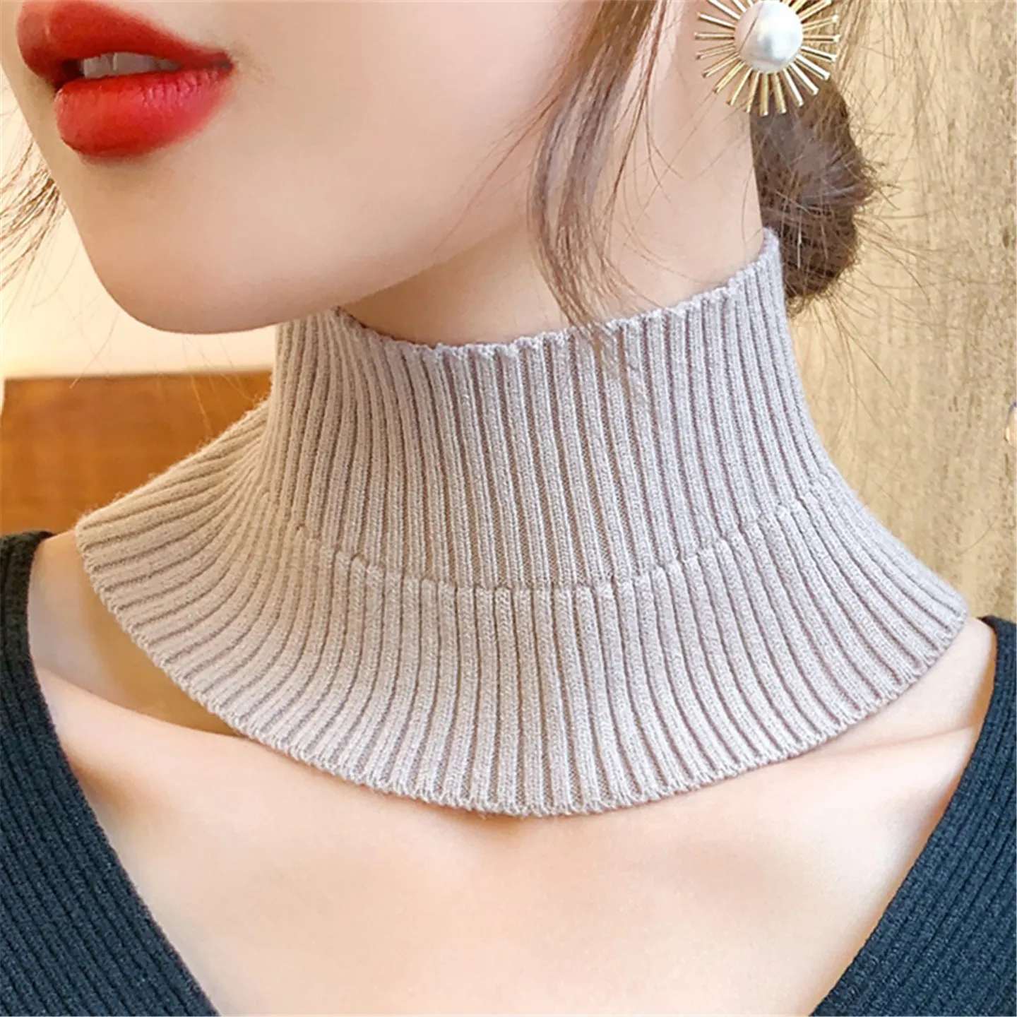 neck-warmer-scarf-thin-model-for-air-conditioned-room-men-women-warmth-protection-sleepwear-neck-gaiter-lightweight-design