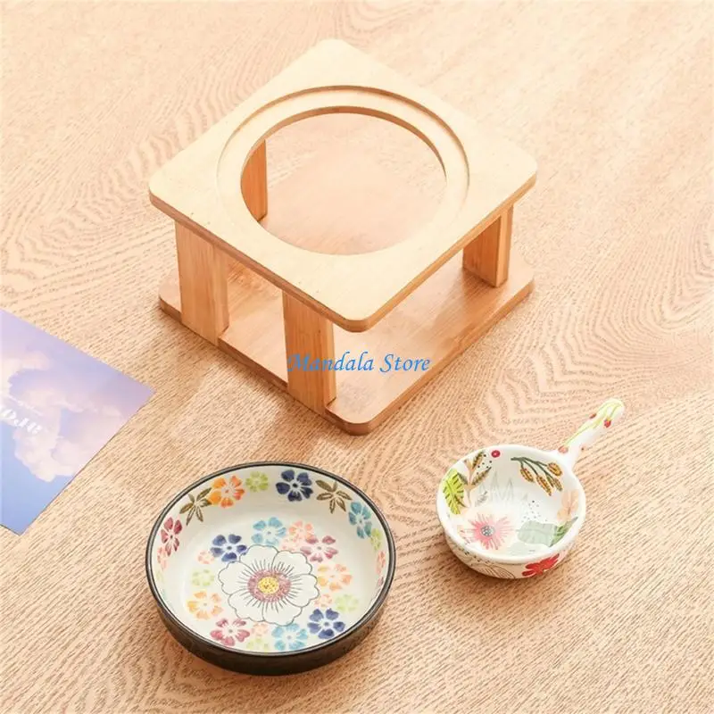 

U2JC Stylish Essential Oil Burners with Ceramics Plate and Stand for Heating