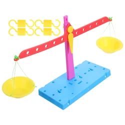 Experimental Lever Balance DIY Scale Plaything Toys Manual Kids Assemble Plastic Educational Primary School Model Kits