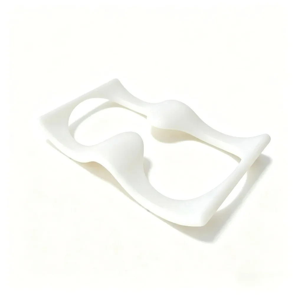 3D Printed PLA Refrigerator Bottle Holder Space-Saving Anti-Roll Beverage Can Holder Open Frame Curved Support