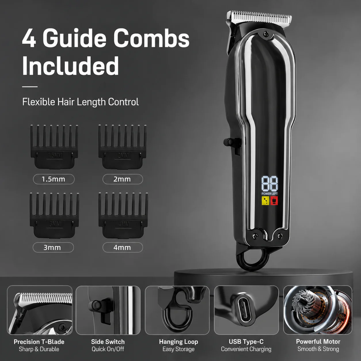 LCD ekranlı profesyonel saç ke - Men'S Grooming Blade incelemesi ve fiyatı