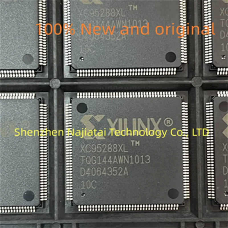 Chip IC Original, XC95288XL-10TQG144C XC95288XL 10TQG144C QFP144, 100% Novo, 1Pc Lote