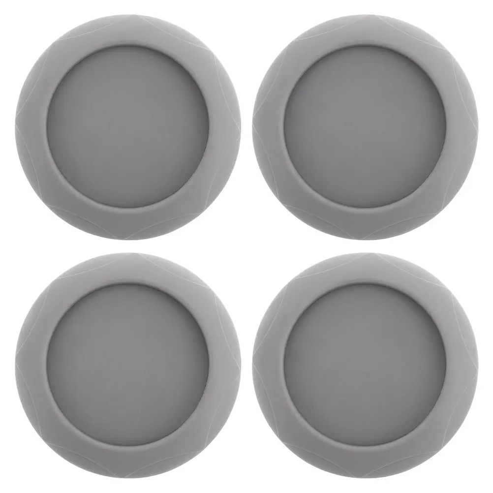 

4pcs Children Safety Gate Wall Protector Cups For Child Pressure Mounted Stairway Safety Frame Protection Grey