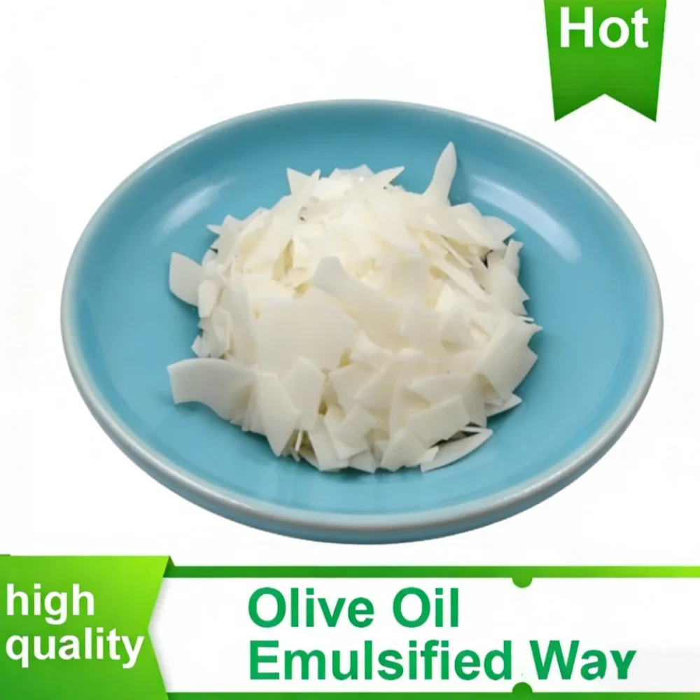 

Итальянский эмульгирующий воск Olivem1000 на основе оливкового масла, 50г-1000г, косметический материал, восковая эмульсия, эмульгирующий воск