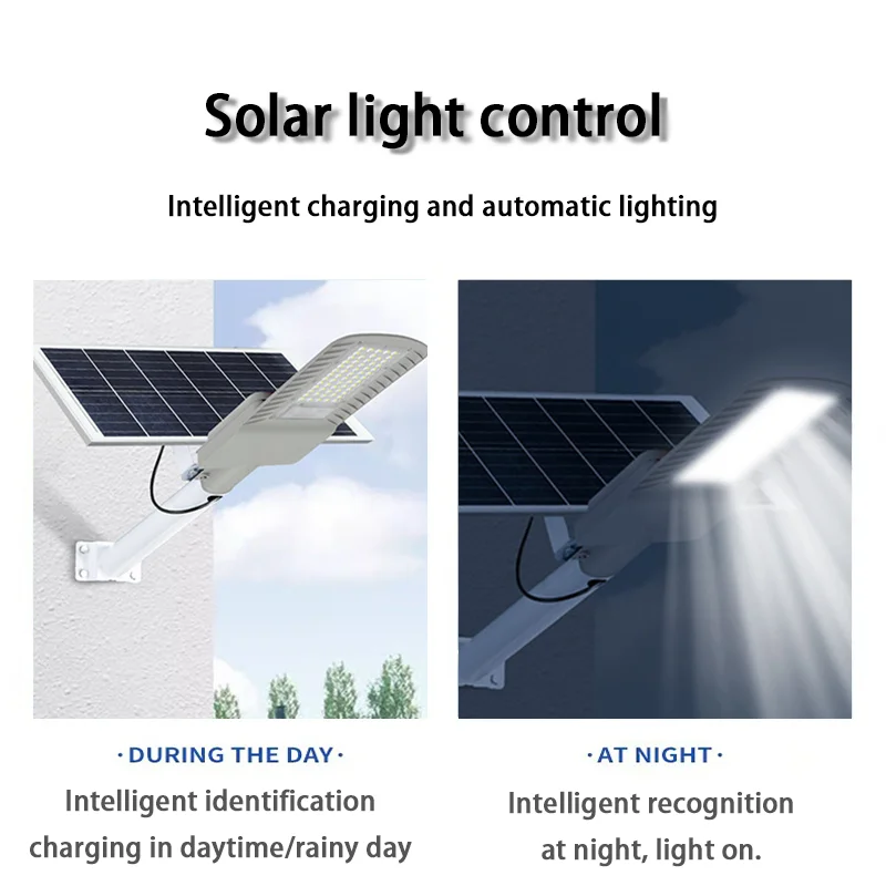 RUISENZHUO 7000W Solar Street Lamp Outdoor Solar Road Light Waterproof Sports Remote Control Lighting Garden Lighting Decoration