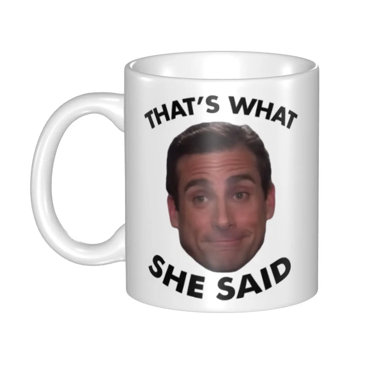 Michael Scott Ceramic Magic Cups 350ml Milk Tea Coffee Mugs Best Birthday Gifts for Children Friends
