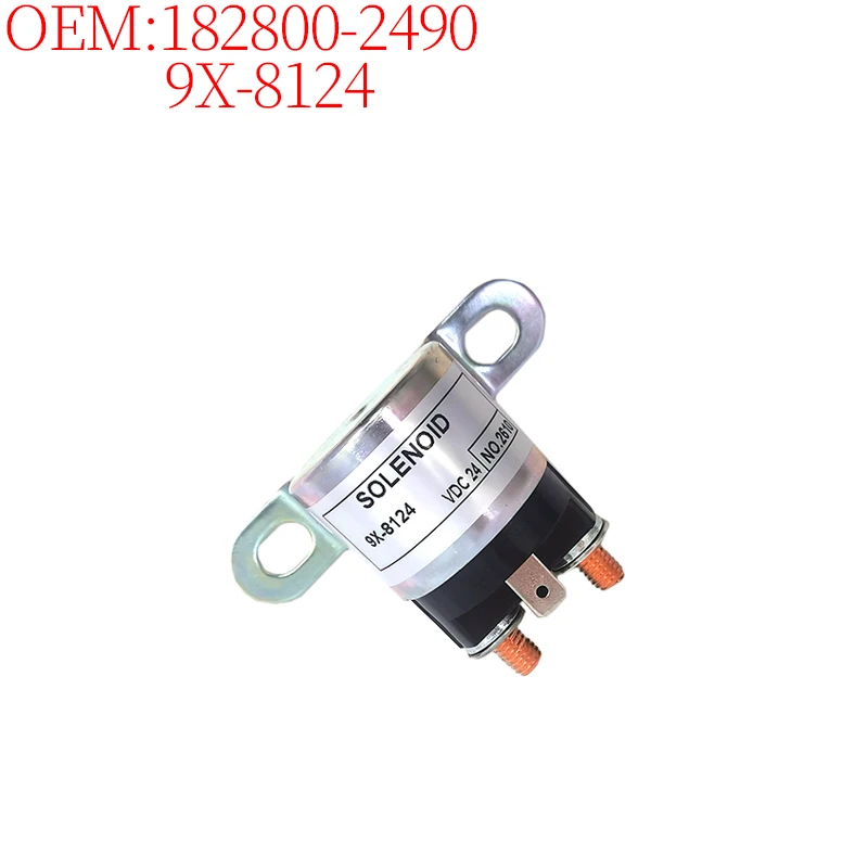 

Excavator Accessories 9X8124 9X-8124 182800-2490 1828002490 Relay for Caterpillar E320D C6.4 Engine Brand New High Quality Parts