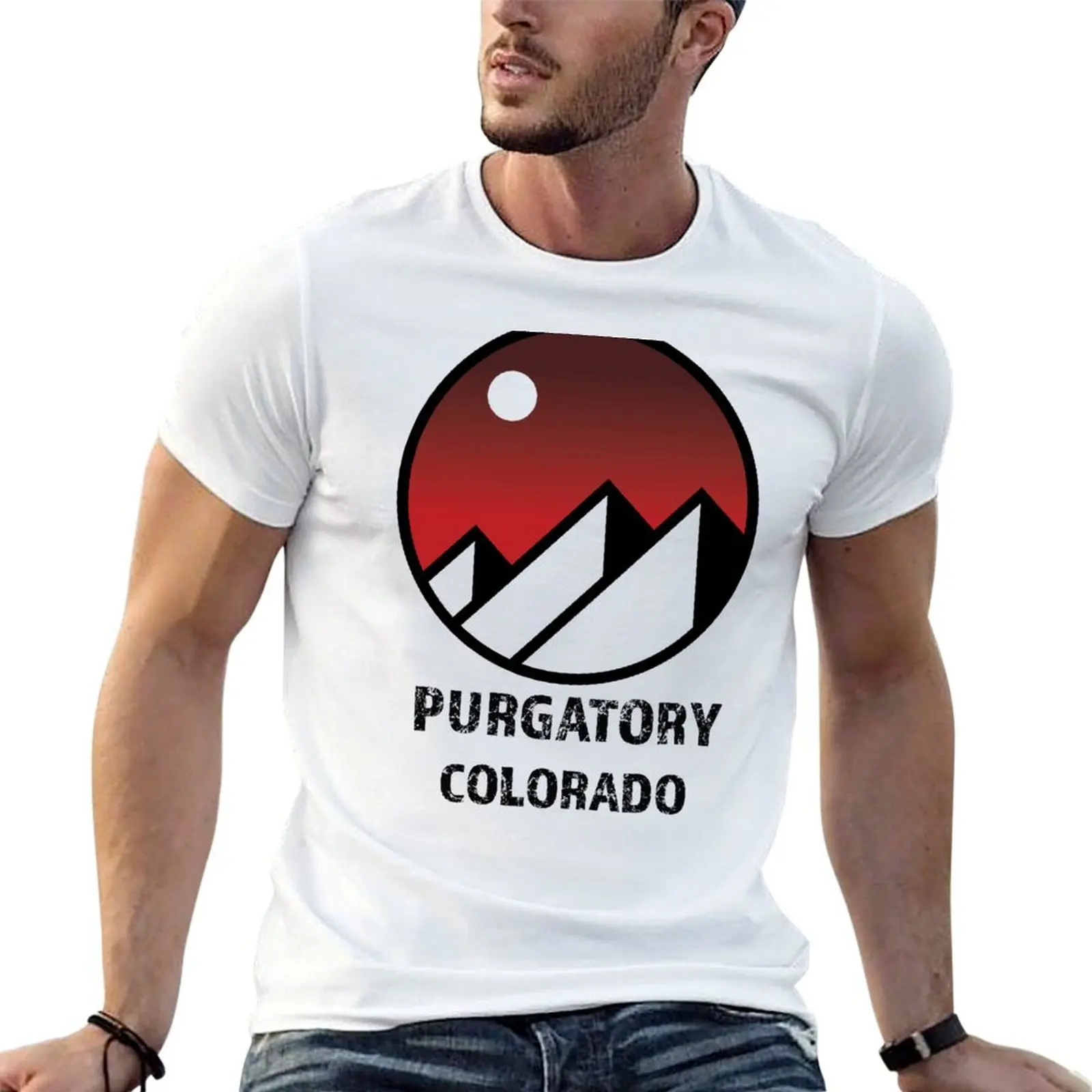 

Purgatory Colorado Mountain Ski T-Shirt t shirt for man t shirt man plain T-Shirt