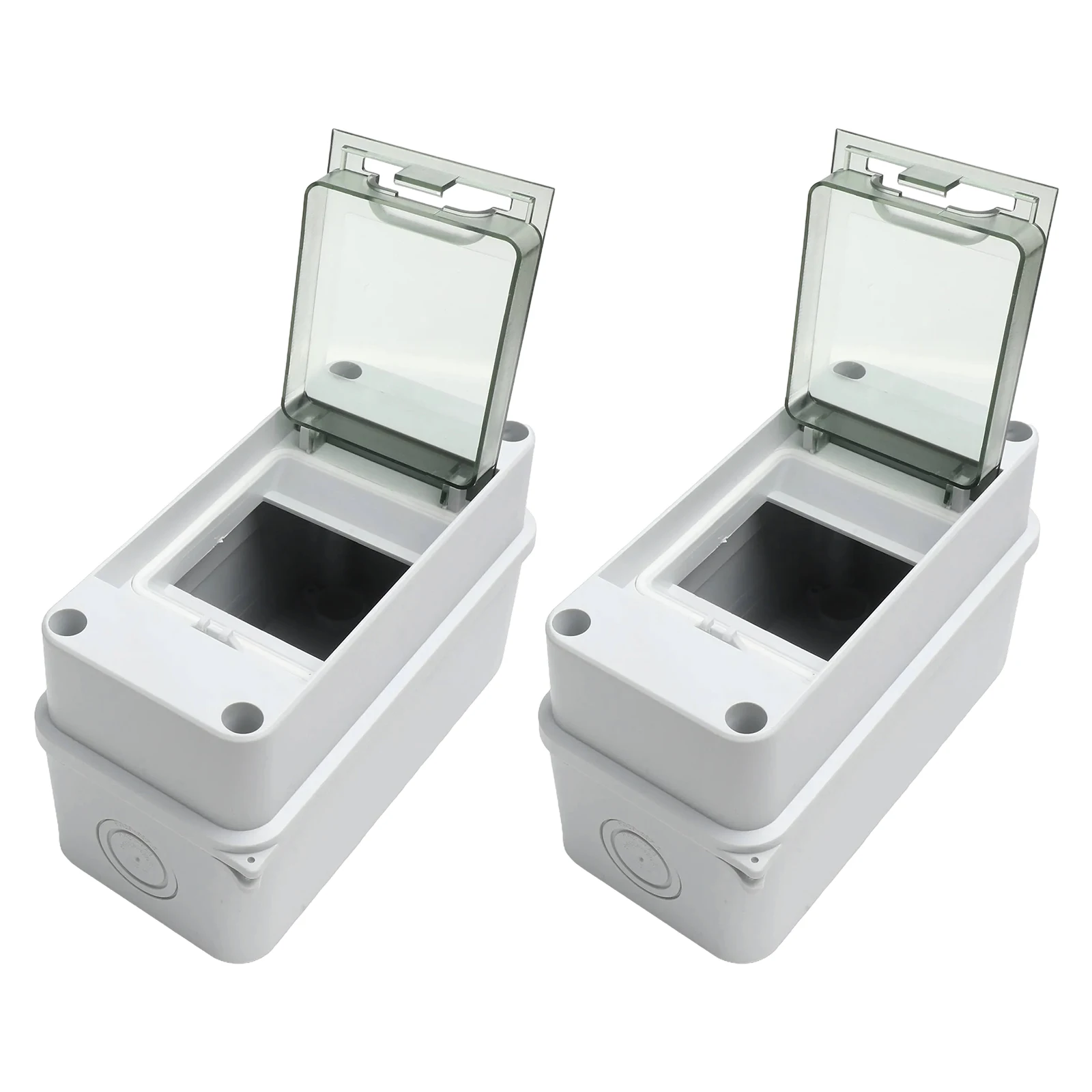 

Rail Mounted Box Power Distribution Box Power Management ABS Material Dual Pack Dust Resistant Electrical Component Safety