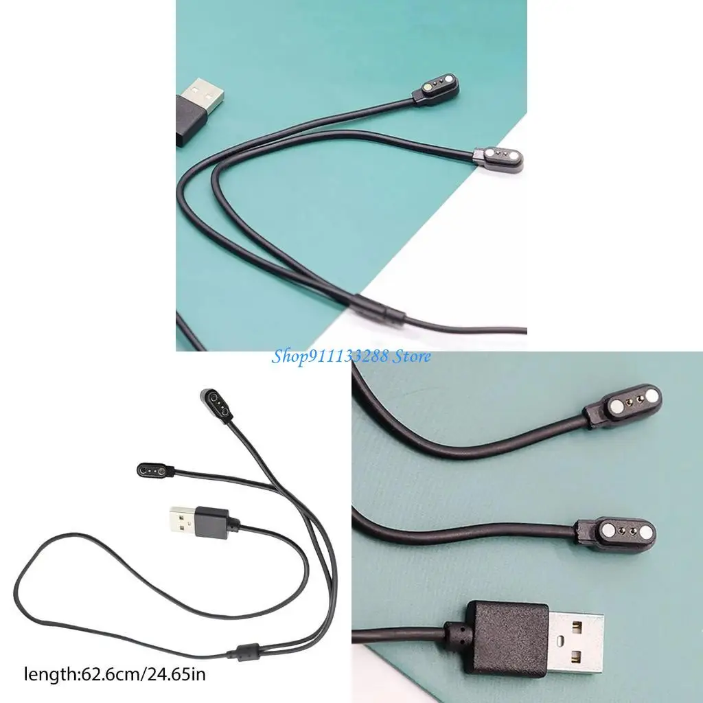 

G88D Двойной зарядной кабель 2 -контакт 2,5 мм Эффективный раствор питания 28 см для интеллектуальных очков