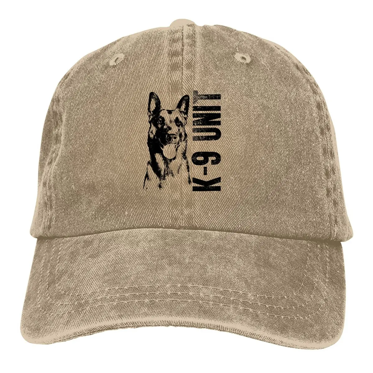 Pure Color Dad Hats K-9 Search And Rescue Women's Hat Sun Visor Baseball Caps K-9 Unit Police Dog Peaked Cap