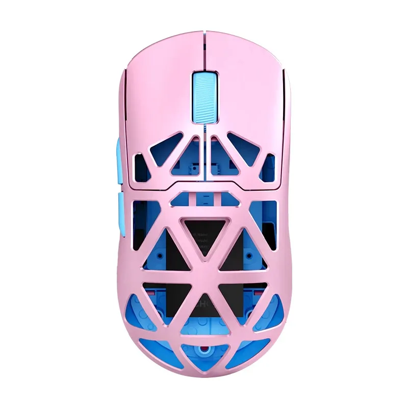 Imagem -04 - Magnesium Alloy Wireless Game Mouse Bluetooth Terceiro Modo Design Leve 8k Taxa de Retorno Mchose-ax5