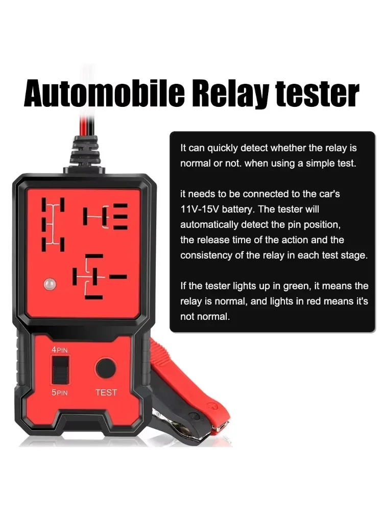 LED indicator lights, automotive battery testers, automotive relays, diagnostic tools, general 12V automotive parts
