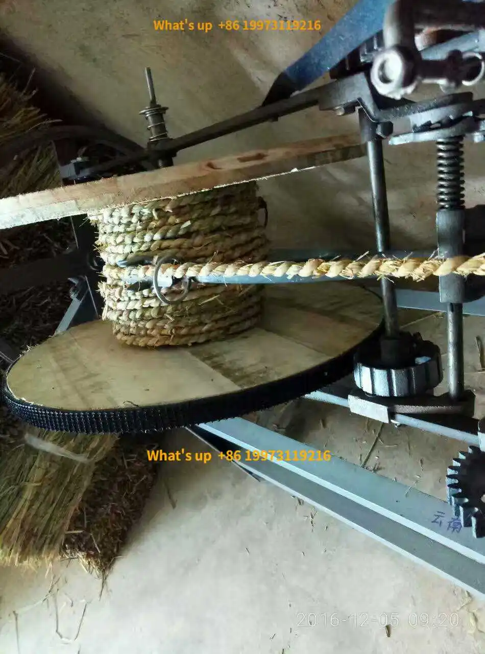 2026 Farm Using Small Electric Straw Rope Twisting Machine for Sale