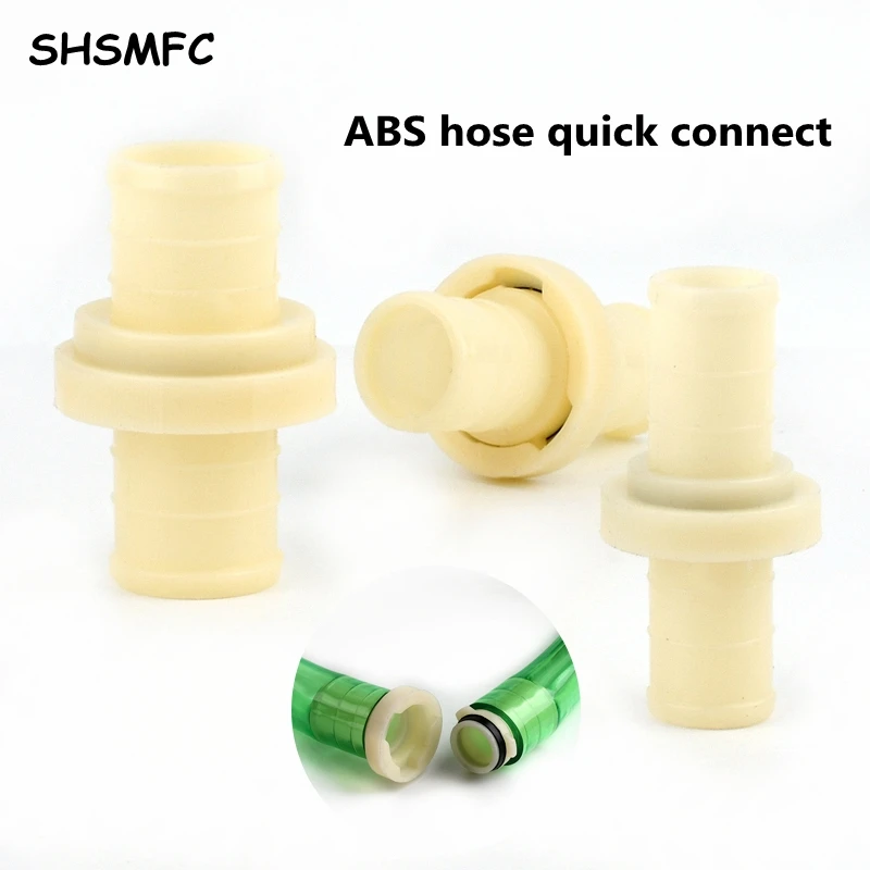 1PC Outer Diameter 25mm To 75mm,Irrigation Garden Hose Quick Docking, Plastic Flexible Hose Quick Connector,ABS Hose Snap Joint