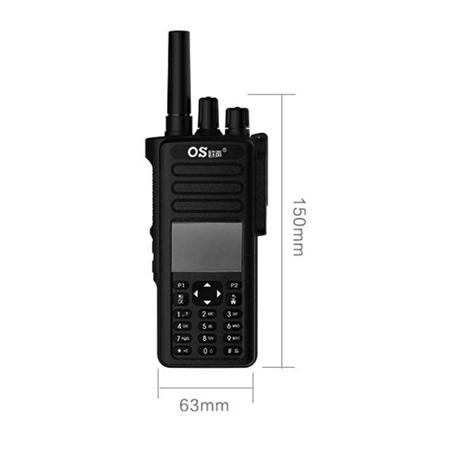 4G LTE Network Walkie Talkie 100km 200km 500km 10000km Range Radio