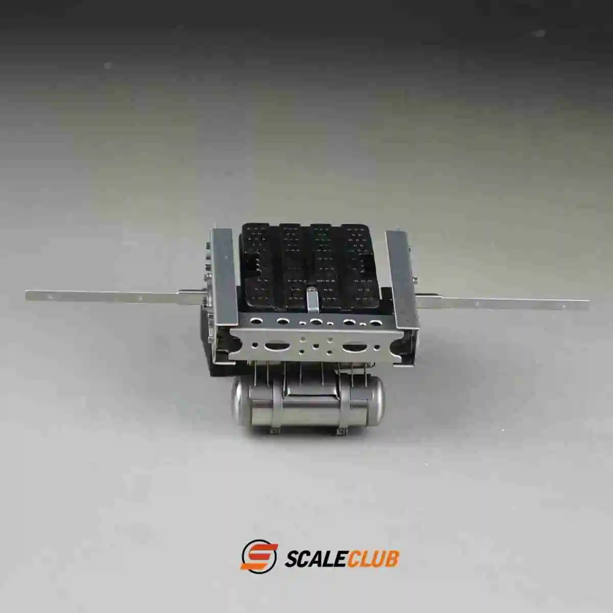 Scaleclub Model 1/14 tractor truck two axles battery box gas tank tail beam bracket for Tamiya LESU RC truck toy model parts