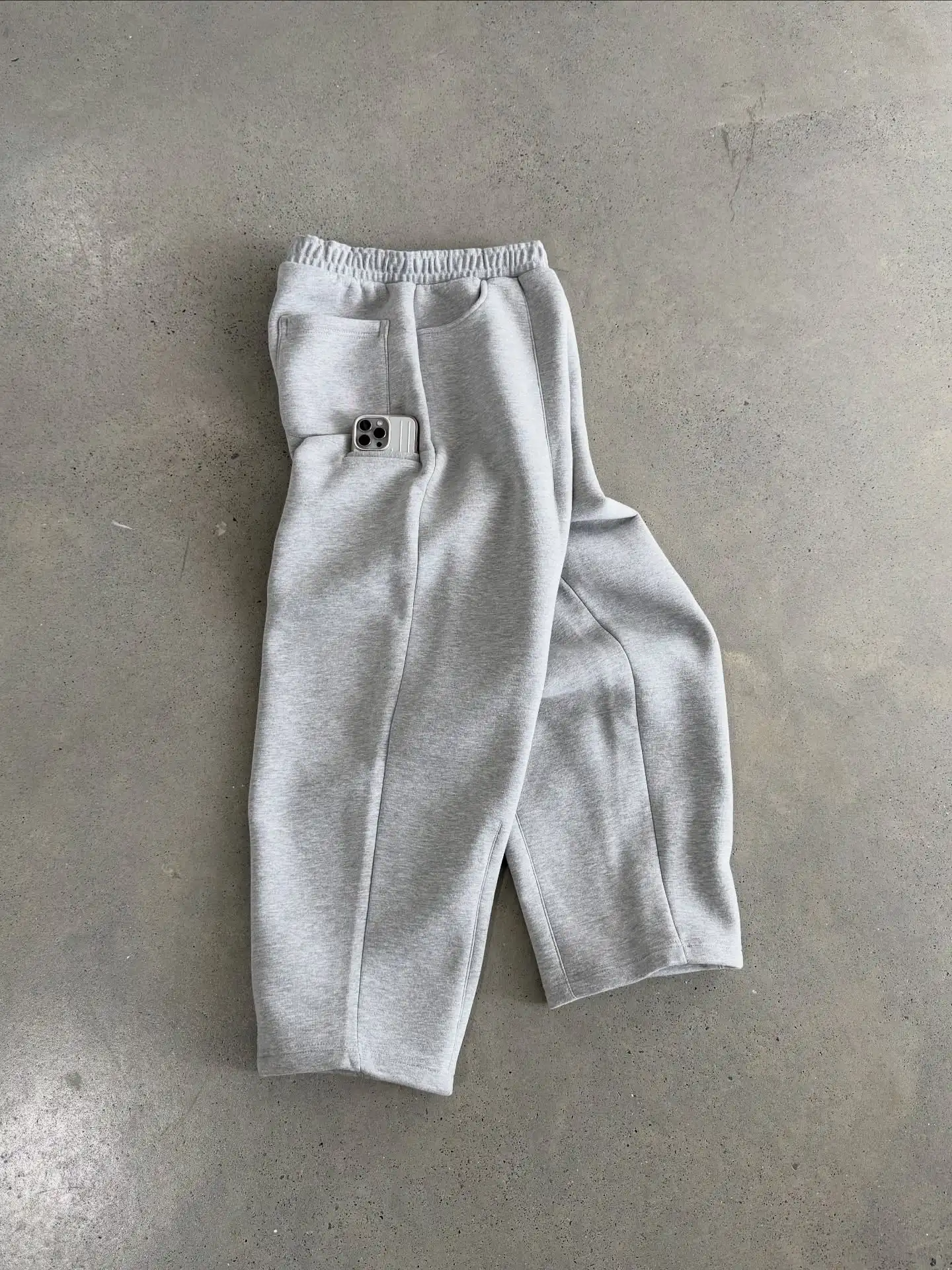 

Hip Hop Multi-Pocket Retro Double Layer Design American Sweatpants Y2K Pants Men Goth Baggy Elastic Waist Jogging Casual Pants