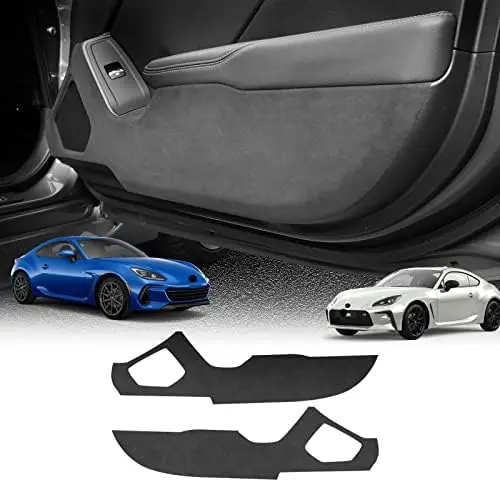 

KUNGKIC Car Door Anti Kick Pad for GR86 BRZ 2021-2025 | Italian Suede Interior Protection
