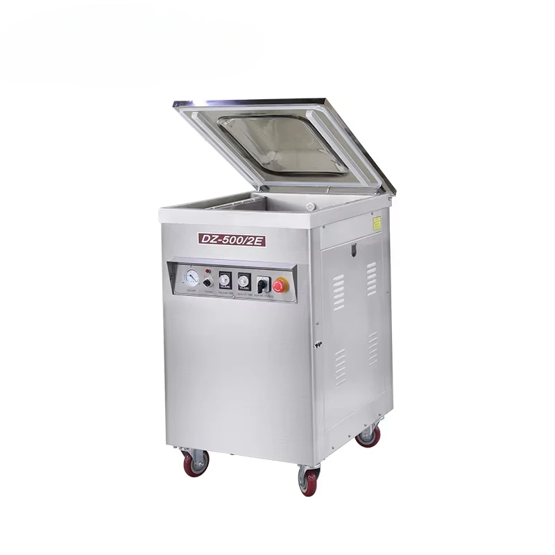 DZ-500/2E food vacuum sealing packaging machine