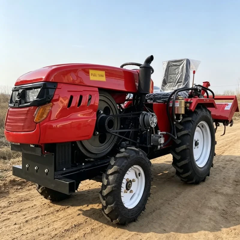 

Customized 35HP Rotary Tiller Tractor, Agricultural Wheeled Cultivator, Multifunctional Tractor Source Manufacturer