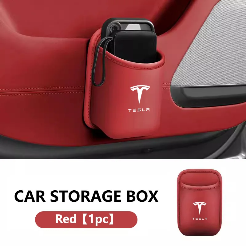 For Tesla Model Y Juniper Model 3 Model S X SpaceX Car Cup Car Rear Seat Cup Hanging Beverage Storage Bottle Rack Auto Accessory view 3