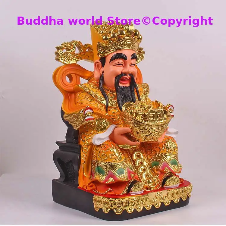 2025  Buddha God statue HOME SHOP Altar Bring money Good luck God of wealth Recruit wealth CAI SHEN YE Mammon buddha statue