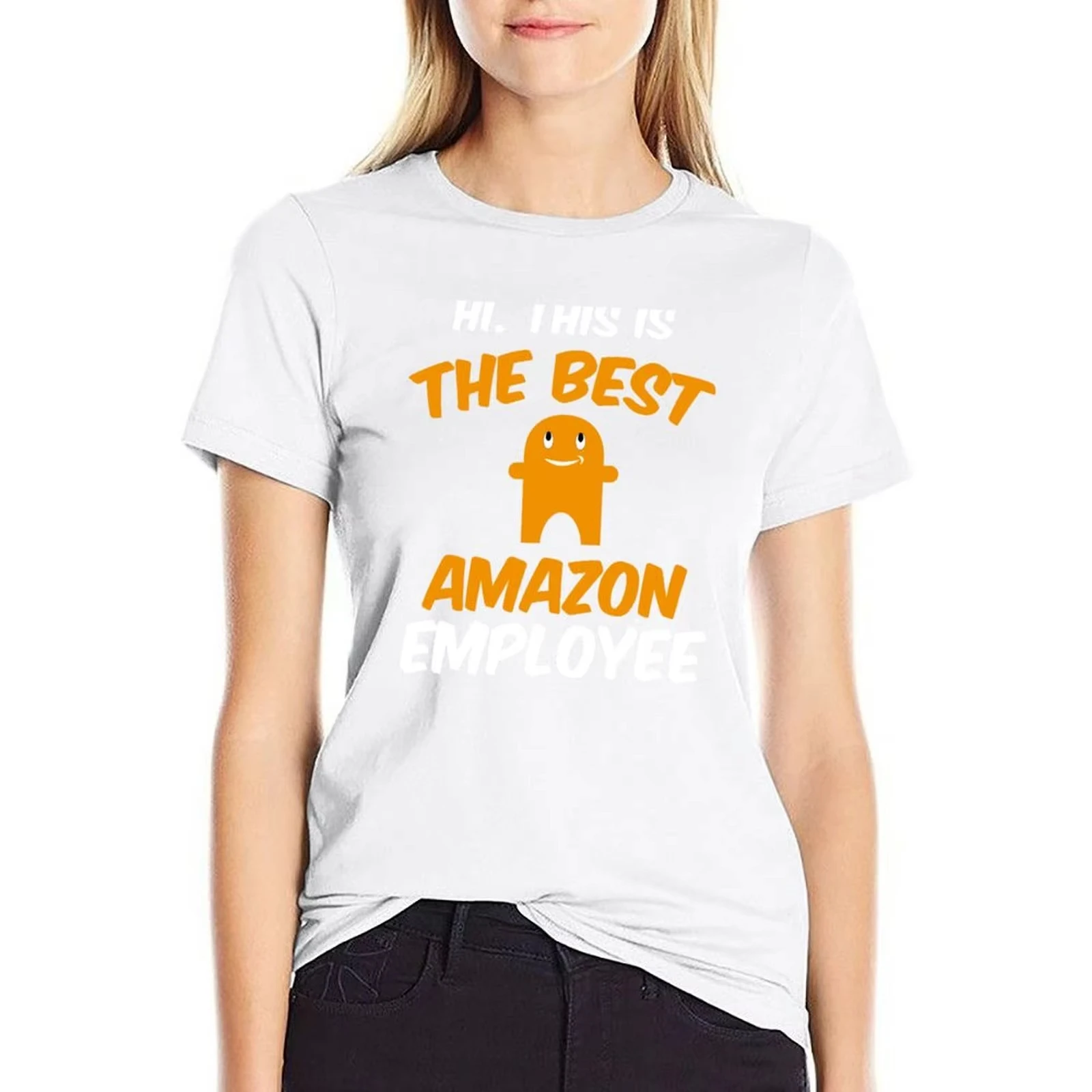 

funny amazon employee peccy T-Shirt New Style T Shirt Fashion T Shirt Summer Casual Tops Unsiex Funny Trip T-shirts Streetwear
