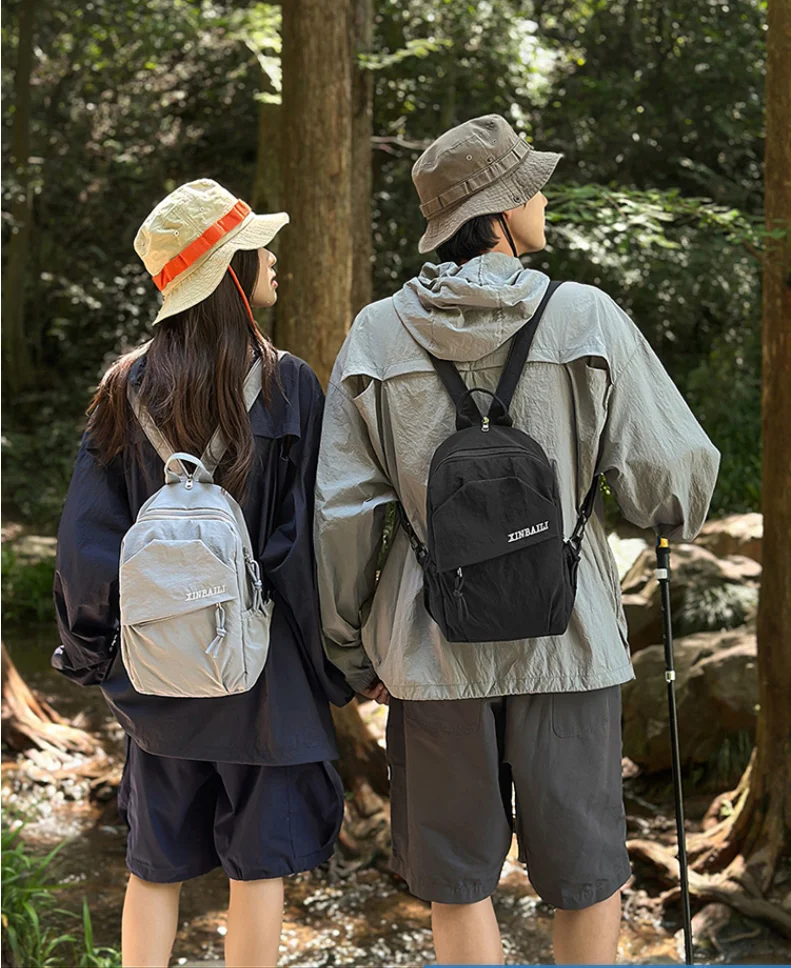 

Workwear Outdoor Leisure Travel Backpacks & Sling Bags Men's Portable Chest bags & Small Shoulder Bag Lightweight backpacks mens