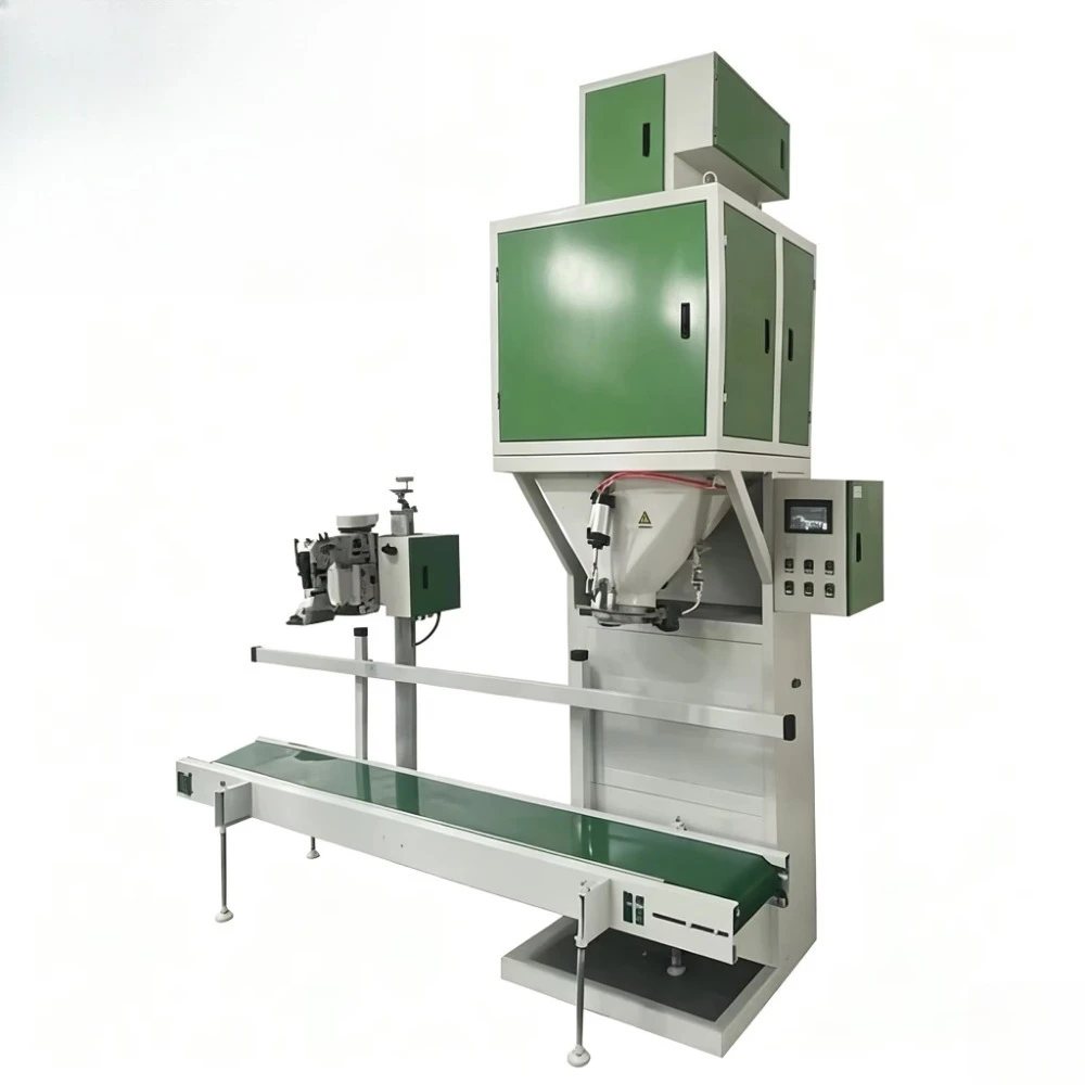 10kg-50kg Multi-function Semi-automatic Bag Packing Machine for Rice Corn Animal Feed Almond Coffee Granular Materials