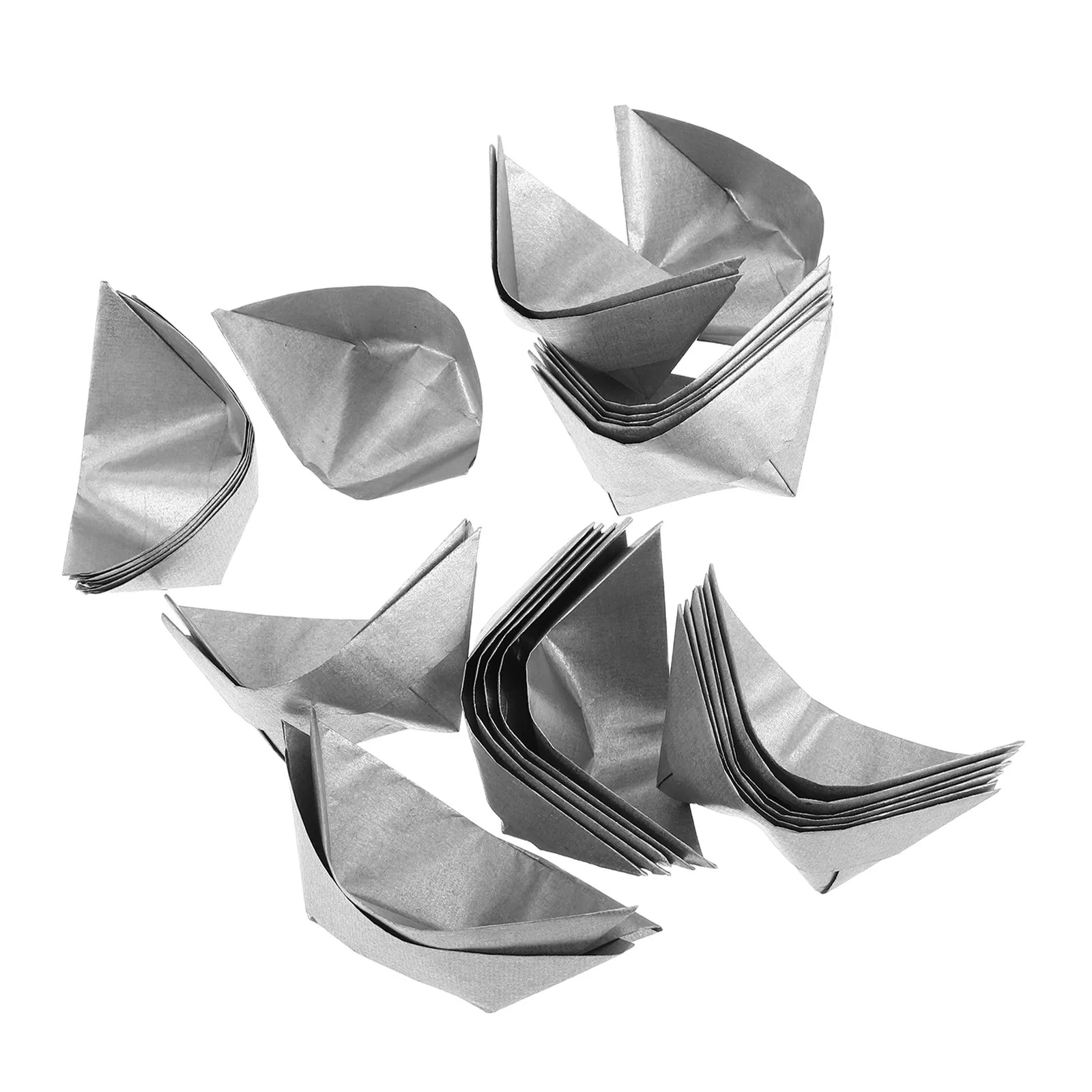 

500Pcs Miniature Chinese Paper Ingots Handmade Traditional Worship Supplies Ancestral Sacrificial Offering Tomb-Sweeping Day