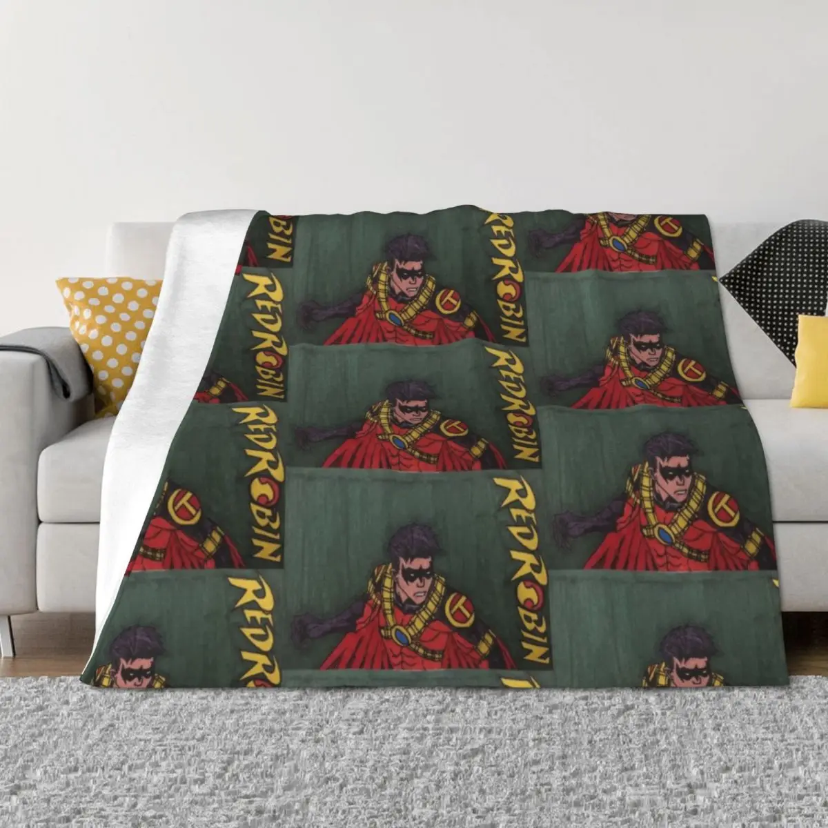 

tim drake Throw Blanket Sofa Throw Polar Travel Giant Sofa Blankets