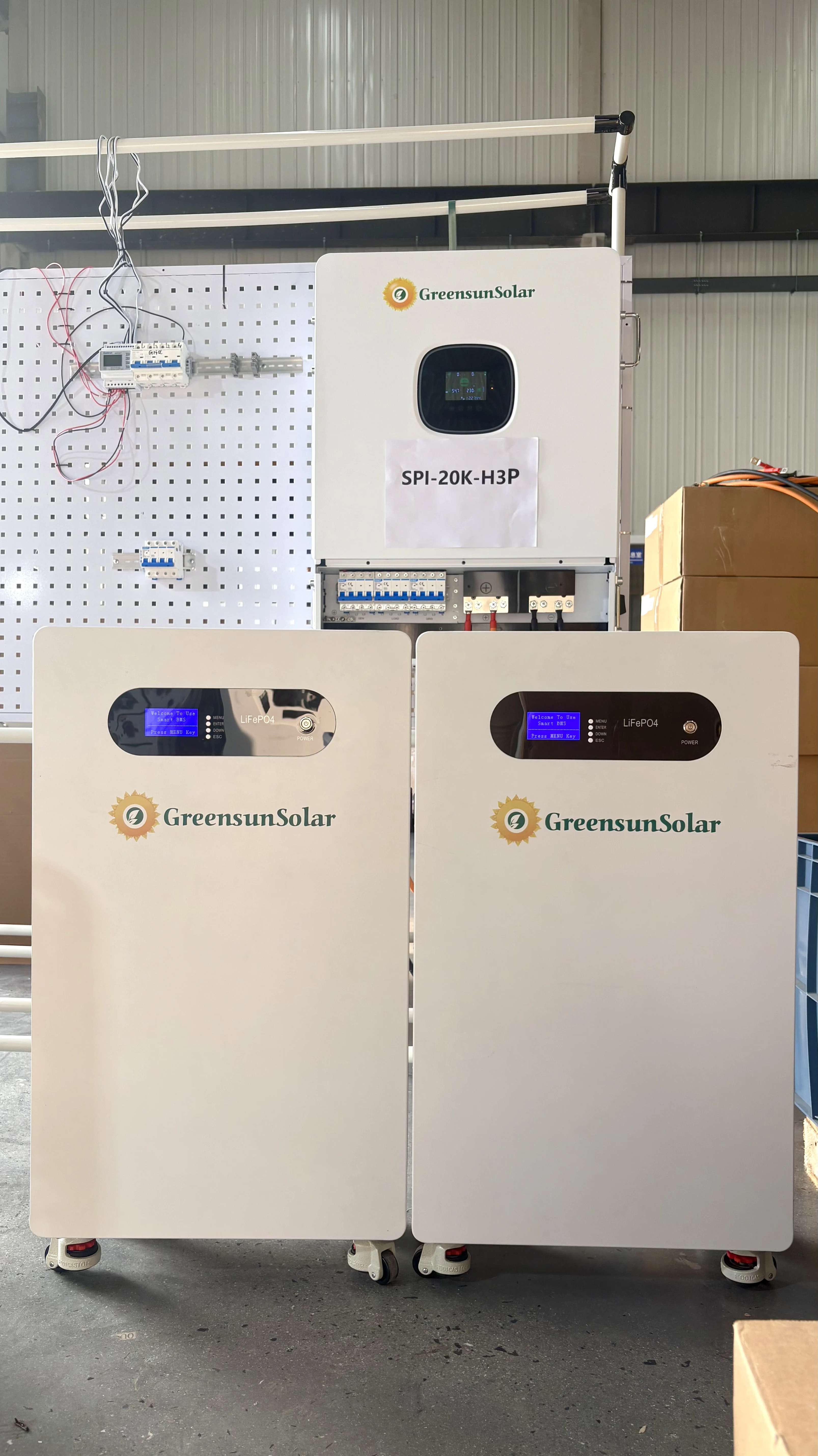 Customization 40KW 35KW Solar Panels N-Type China Solar System Off Grid Hybrid Complete Kit Solar Energy System Reduce Power Con