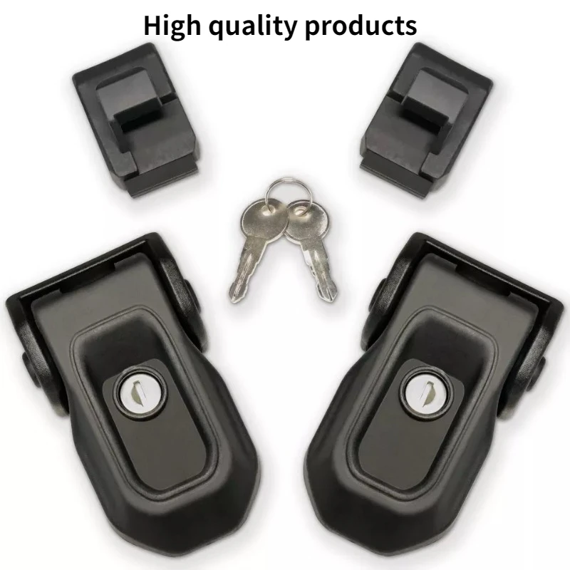 

Car Engine Hood Latches Catch With Key Lock Kit for Jeep Wrangler JL Gladiator JT 2018 2019 2020 Up Exterior Accessories